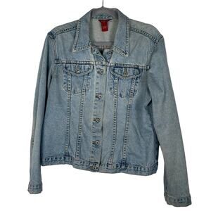 Sundance Jean Jacket Women's XL Light Wash Denim Buttoned